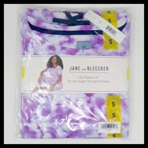 Jane & Bleecker Ladies Tee & Jogger Pajama Set - Picture 7 of 7